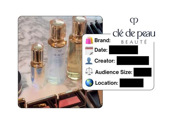Spotted: Clé de Peau Beauté in a new paid collab