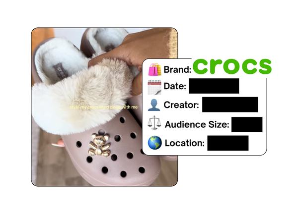 Spotted: Crocs in a new paid collab