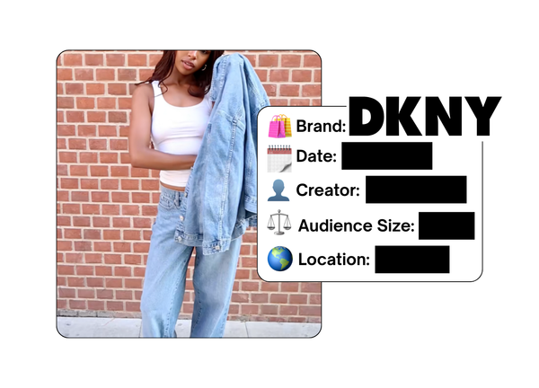 Spotted: DKNY in a new paid collab