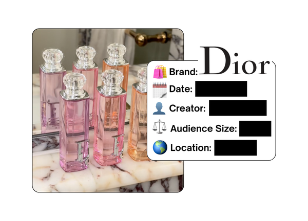 Spotted: Dior Beauty in a new paid collab