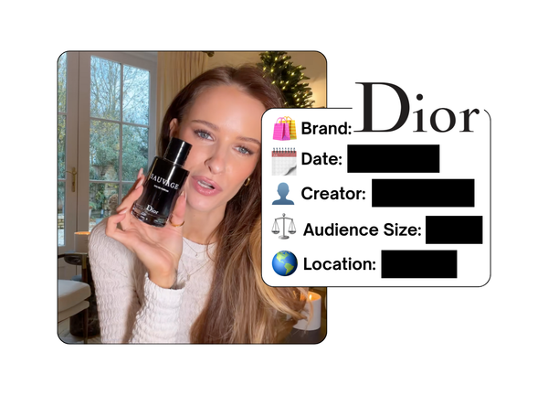 Spotted: Dior Beauty in a new paid collab