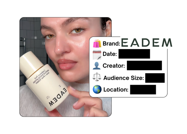 Spotted: EADEM in a new paid collab