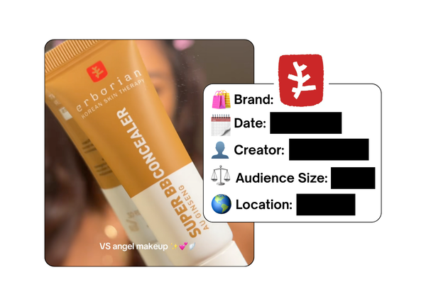 Spotted: Erborian in a new paid collab