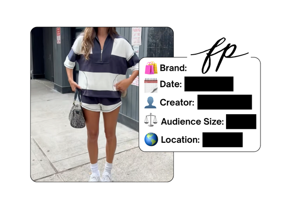 Spotted: FP Movement in a new paid collab