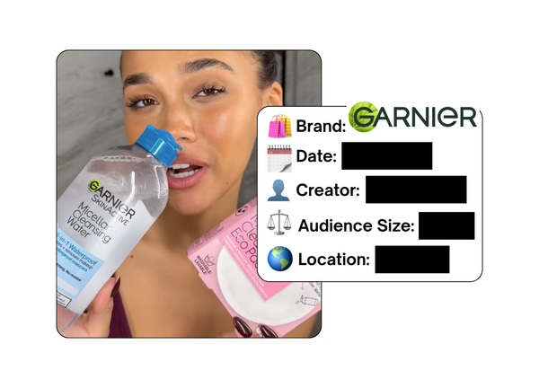 Spotted: Garnier in a new paid collab