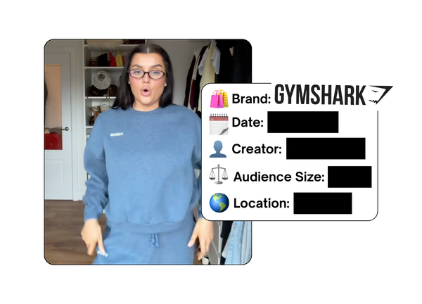Spotted: Gymshark in a new paid collab