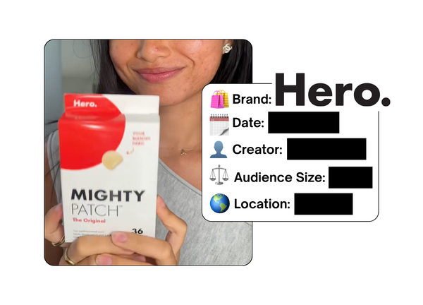 Spotted: Hero Cosmetics in a new paid collab