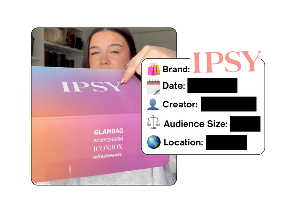 Spotted: IPSY in a new paid collab