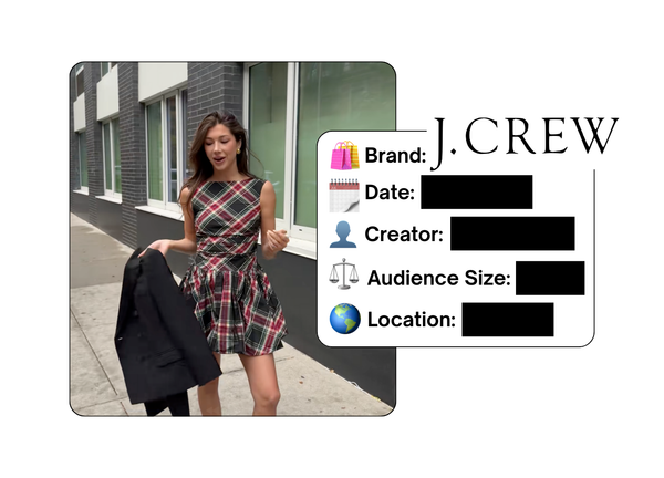 Spotted: J.Crew in a new paid collab