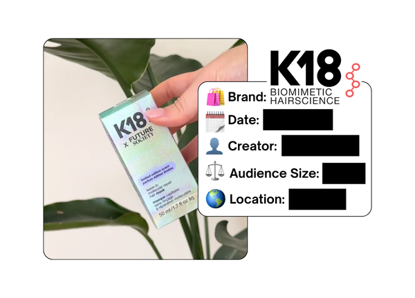 Spotted: K18 Hair in a new paid collab