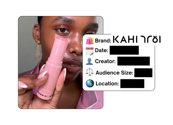 Spotted: KAHI in a new paid collab