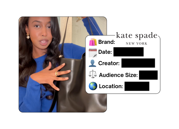 Spotted: Kate Spade in a new paid collab