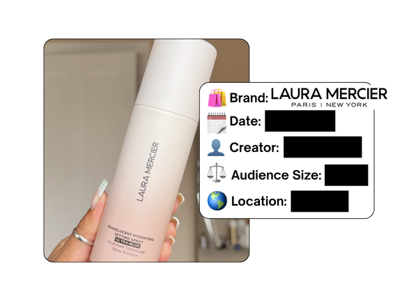 Spotted: Laura Mercier in a new paid collab