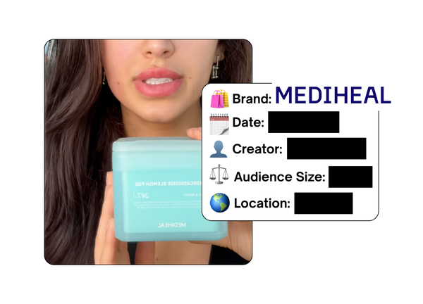 Spotted: MEDIHEAL in a new paid collab
