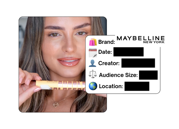Spotted: Maybelline in a new paid collab
