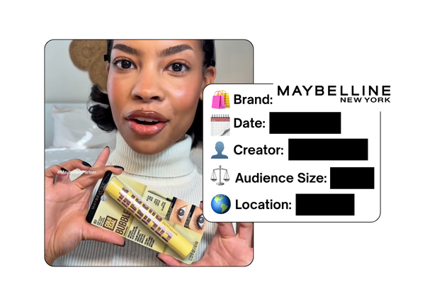 Spotted: Maybelline in a new paid collab