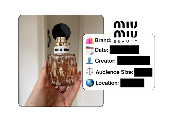 Spotted: Miu Miu Beauty in a new paid collab