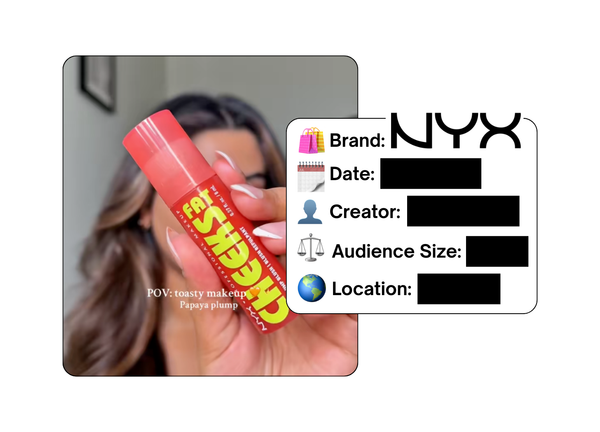 Spotted: NYX Cosmetics in a new paid collab