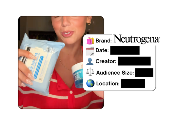 Spotted: Neutrogena in a new paid collab