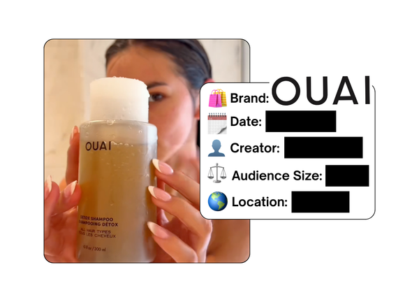 Spotted: OUAI in a new paid collab