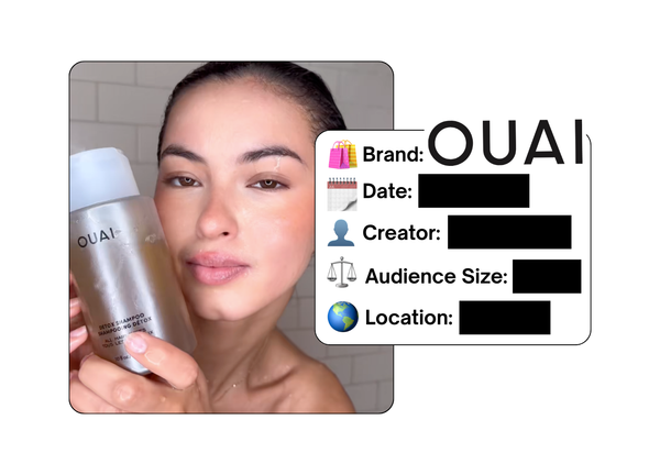 Spotted: OUAI in a new paid collab