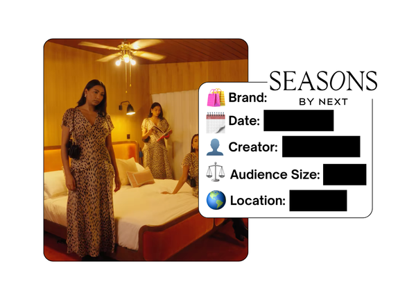 Spotted: SEASONS by Next in a new paid collab