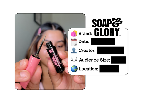 Spotted: Soap & Glory in a new paid collab