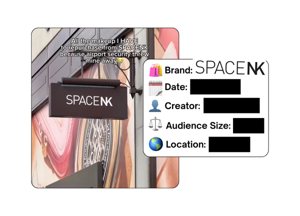 Spotted: Space NK in a new paid collab