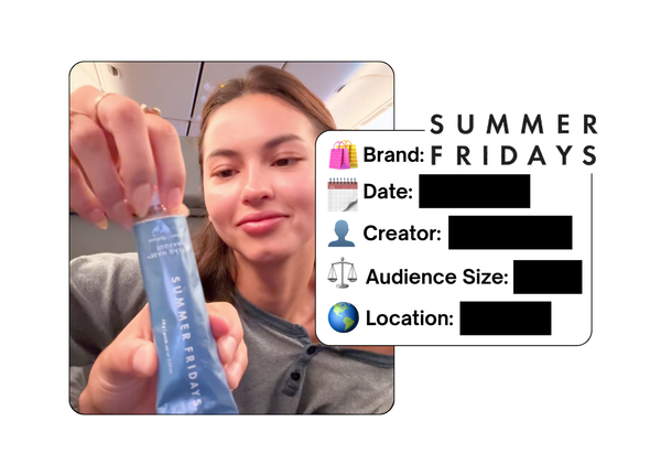 Spotted: Summer Fridays in a new paid collab