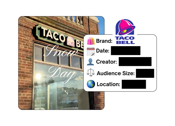 Spotted: Taco Bell in a new paid collab