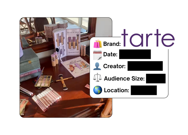 Spotted: Tarte Cosmetics in a new paid collab