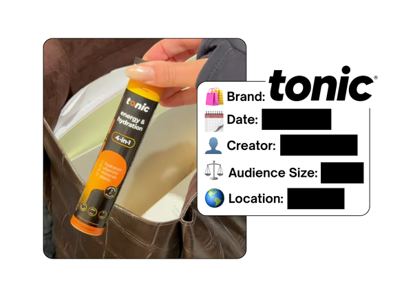 Spotted: Tonic Health in a new paid collab