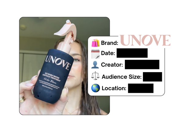 Spotted: UNOVE in a new paid collab