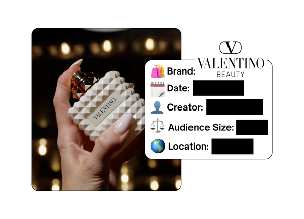 Spotted: Valentino Beauty in a new paid collab