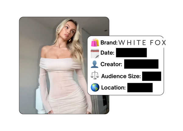 Spotted: White Fox Boutique in a new paid collab