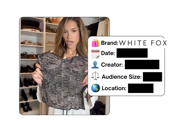 Spotted: White Fox Boutique in a new paid collab