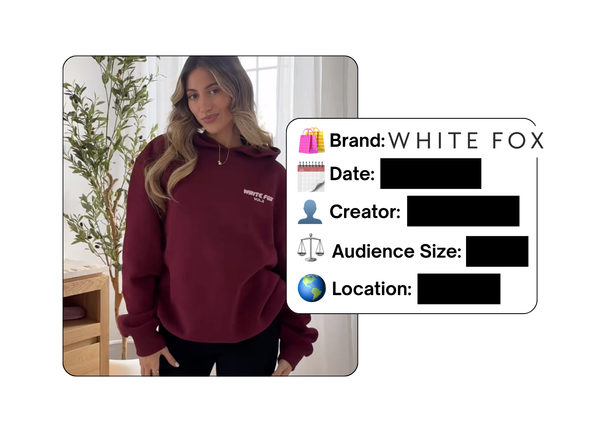 Spotted: White Fox Boutique in a new paid collab