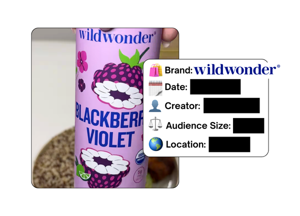 Spotted: Wildwonder in a new paid collab
