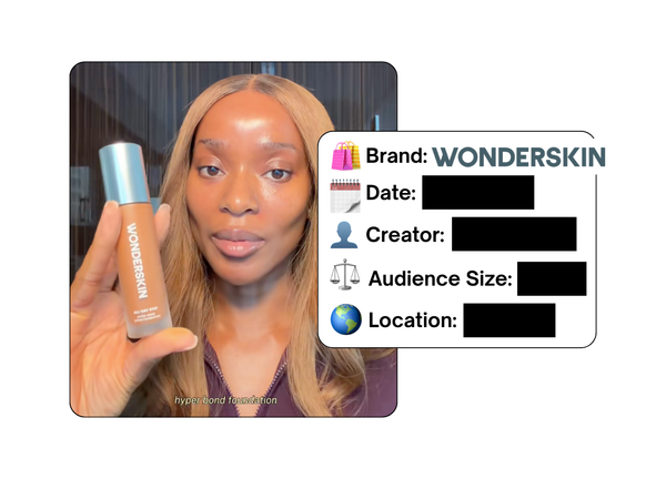 Spotted: Wonderskin in a new paid collab
