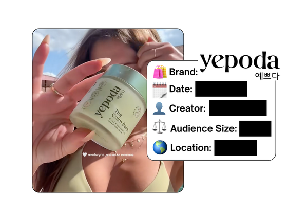 Spotted: Yepoda in a new paid collab