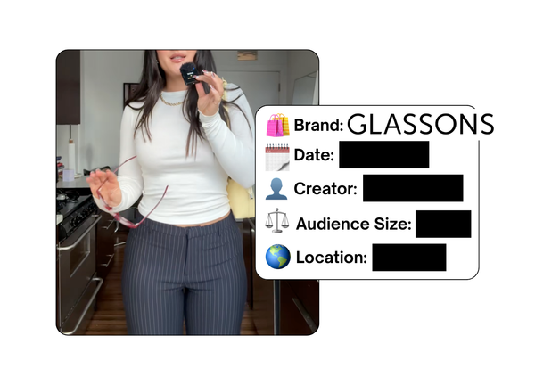 Spotted: Glassons in a new paid collab