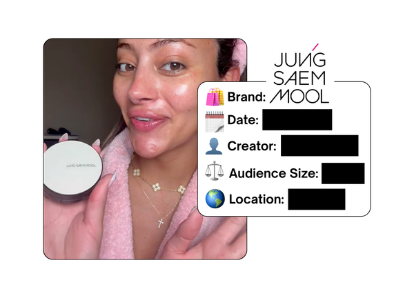 Spotted: JUNG SAEM MOOL in a new paid collab