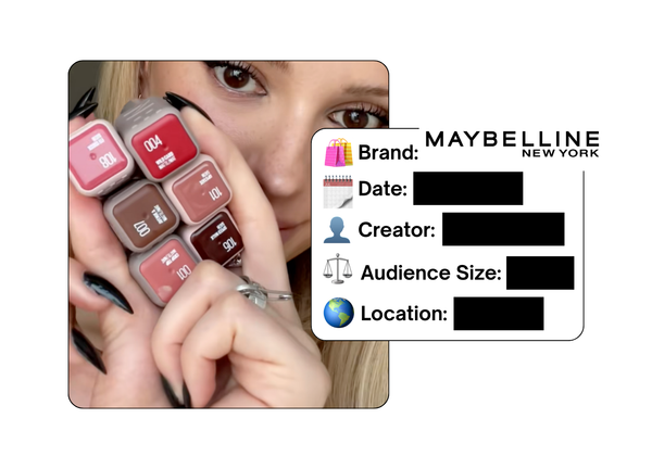 Spotted: Maybelline in a new paid collab