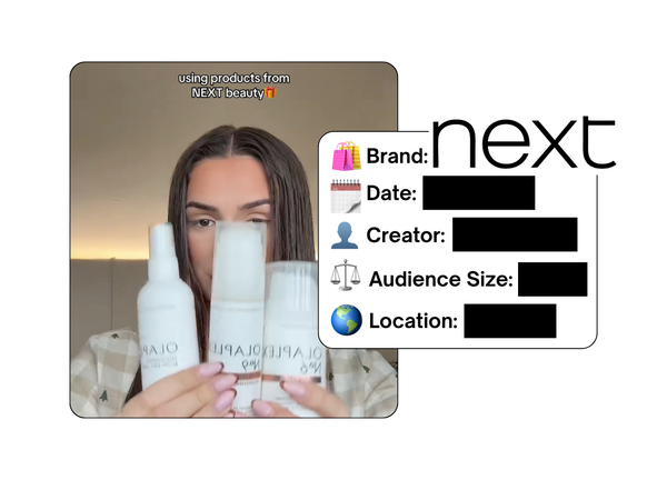 Spotted: NEXT in a new paid collab