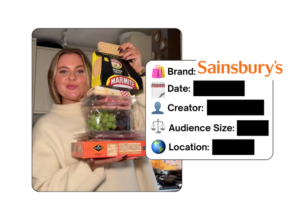 Spotted: Sainsbury's in a new paid collab